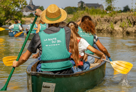 LA ROUTE DU SEL – BALADES CANOË, VÉLO ET PÉDESTRE