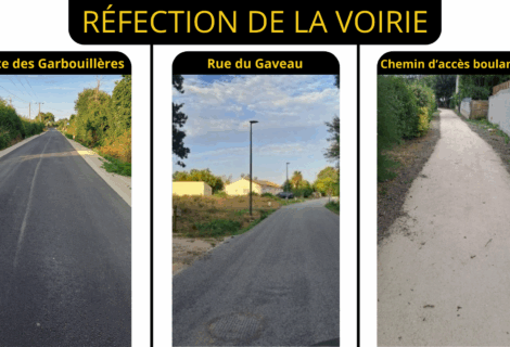 RÉFECTION DE LA VOIRIE