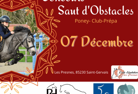CONCOURS SAUT D’OBSTACLES – 07/12