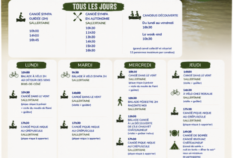 PLANNING ROUTE DU SEL